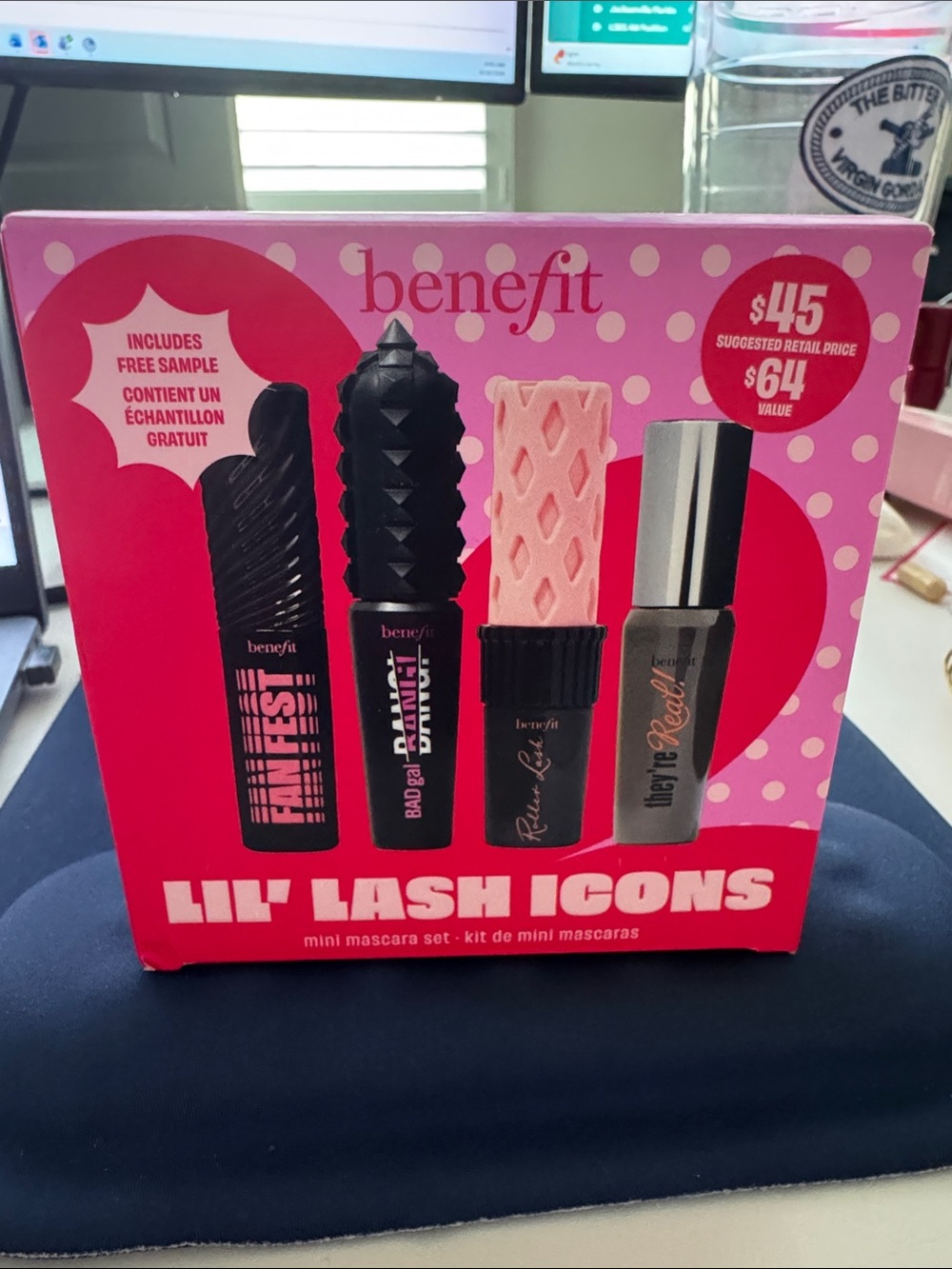 Benefit Lil Lash Icons Travel Mascara set New